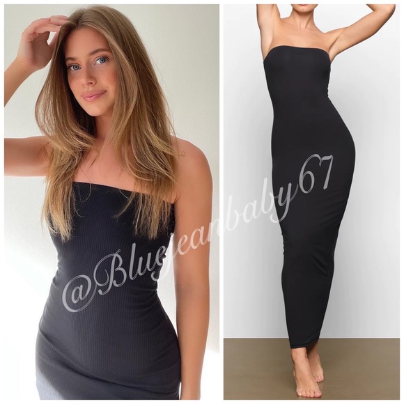 SKIMS 🖤 Fits Everybody Tube Dress - Picture 1 of 16